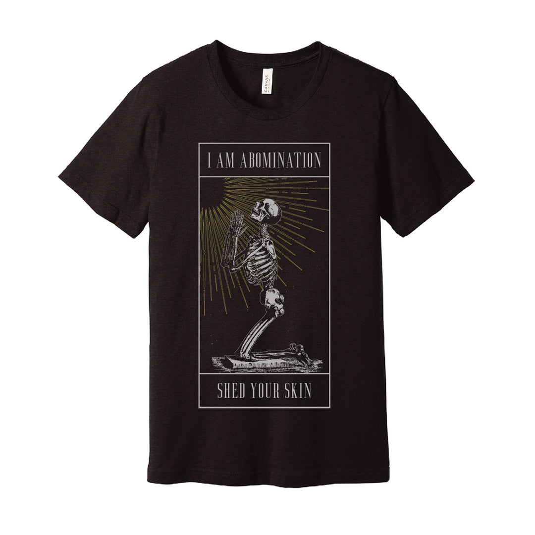 Shed Your Skin Heather Black Tee