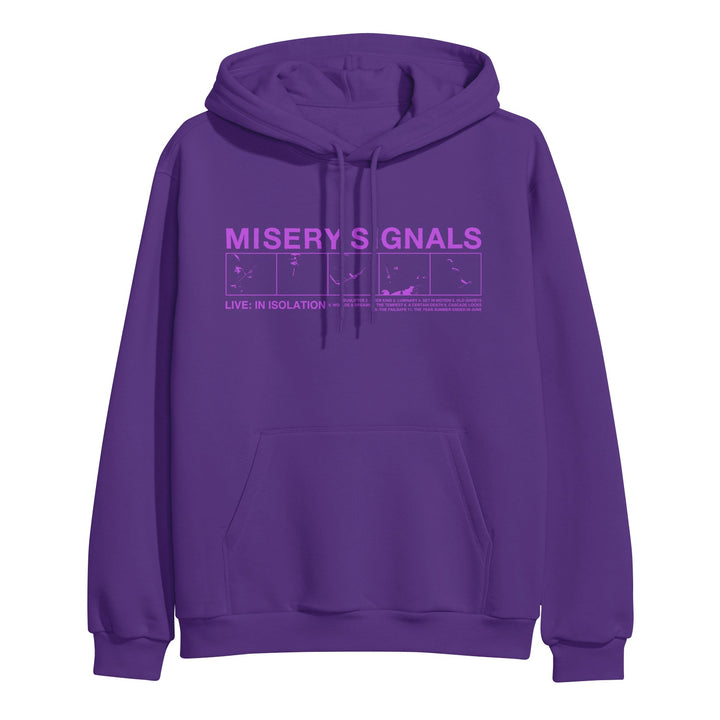 Give Us A Sign Purple Hoodie