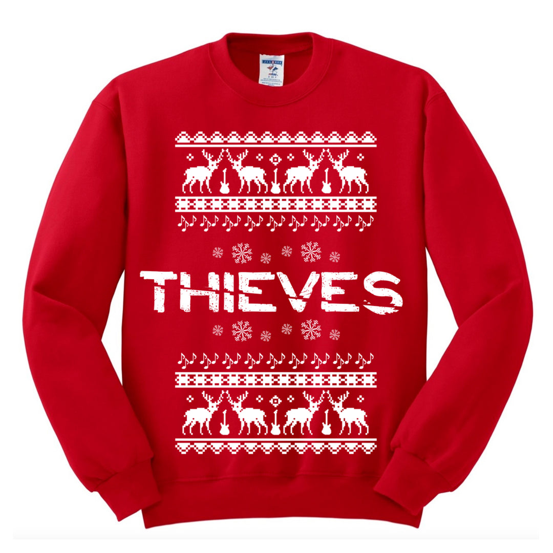 Xmas Sweater Red Crewneck Sweatshirt