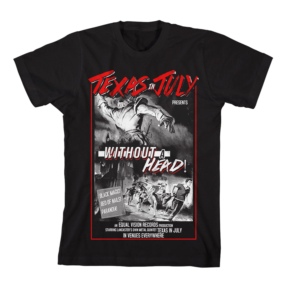 Without A Head! Black Tee