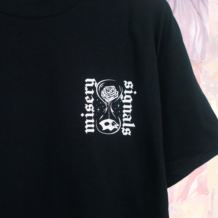 Hourglass Black Tee