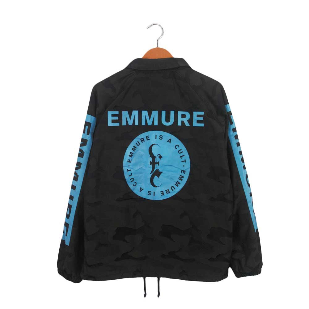 emmure Cult Circle High-Low Camo jacket back