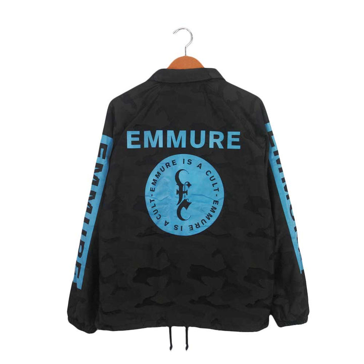 emmure Cult Circle High-Low Camo jacket back