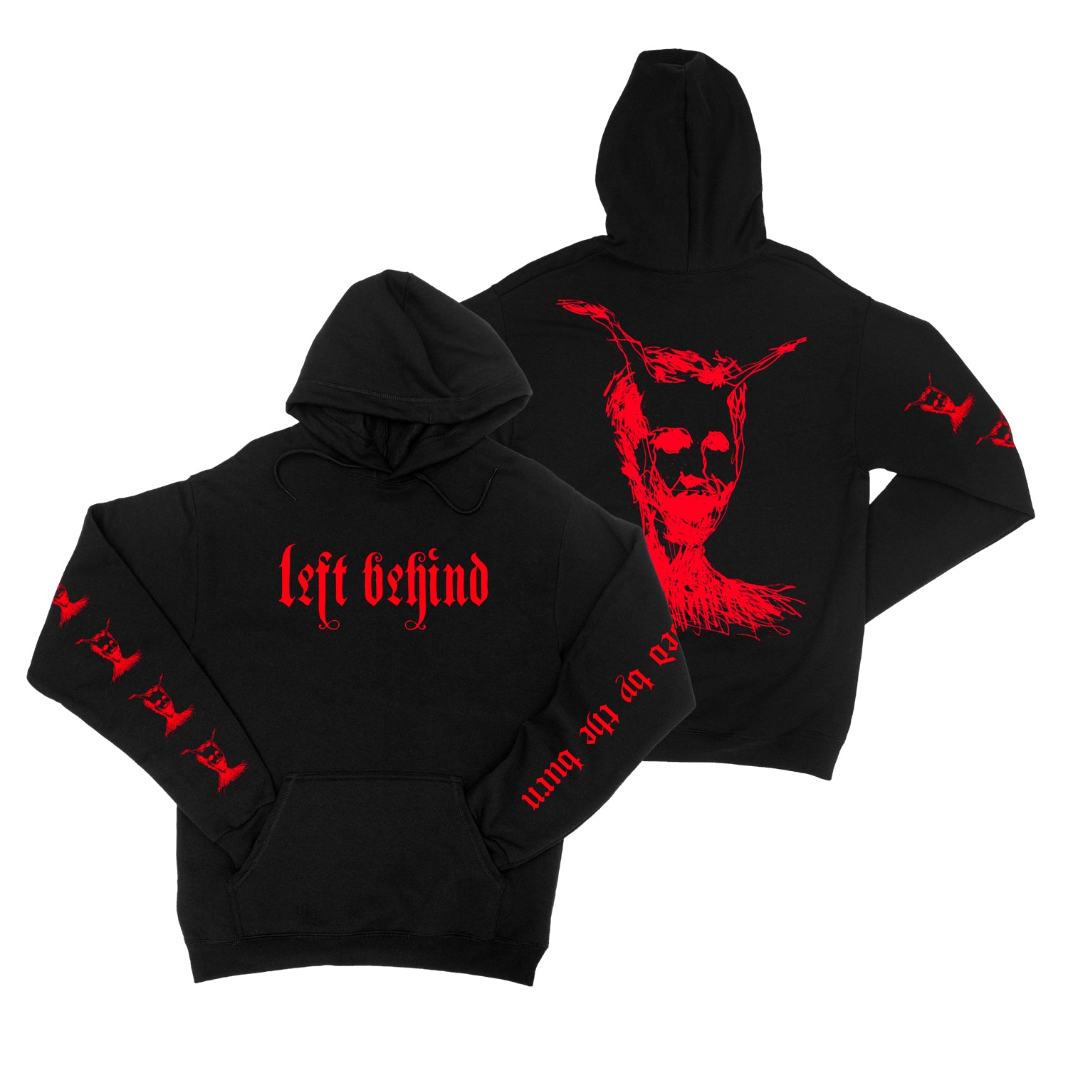 Blessed By The Burn Black Hoodie MerchNow