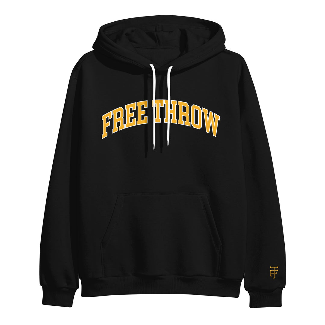 free throw Varsity Logo - Black Pullover