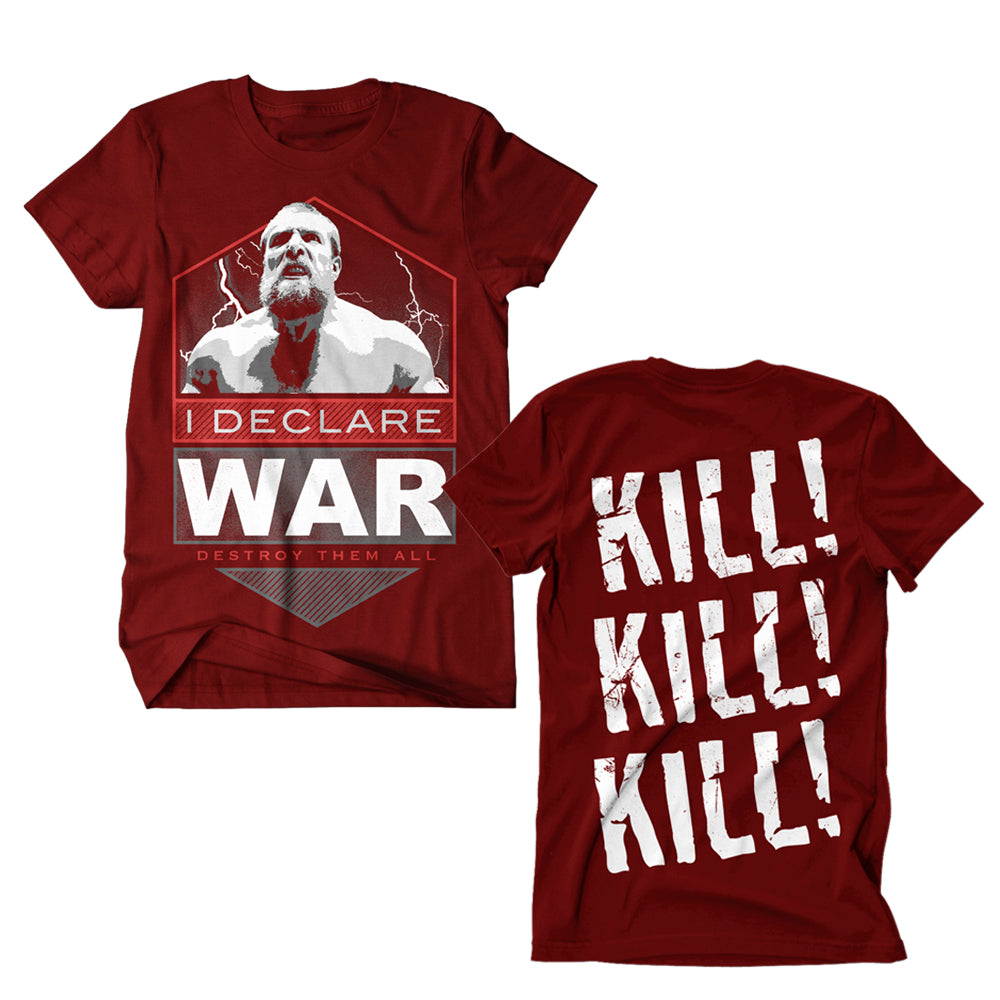 i declare war Destroy - Burgundy T-Shirt