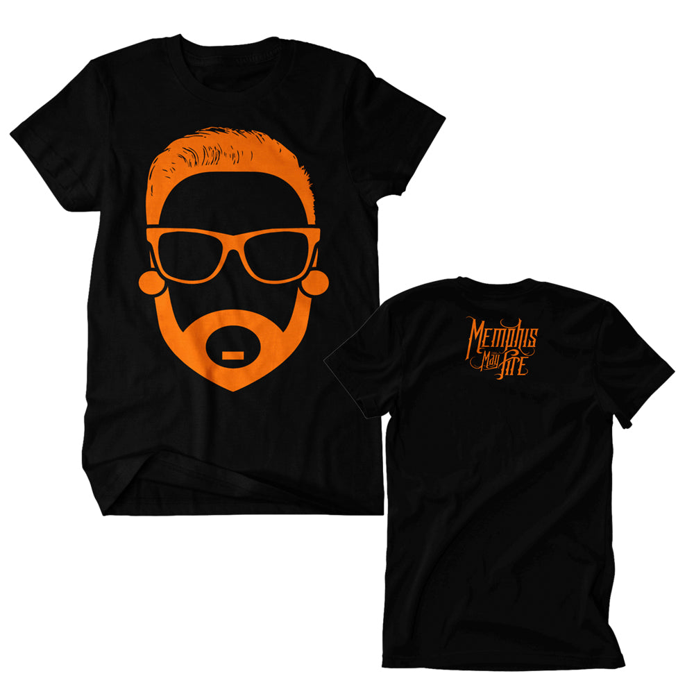 memphis may fire Cartoon Matty - Black T-Shirt