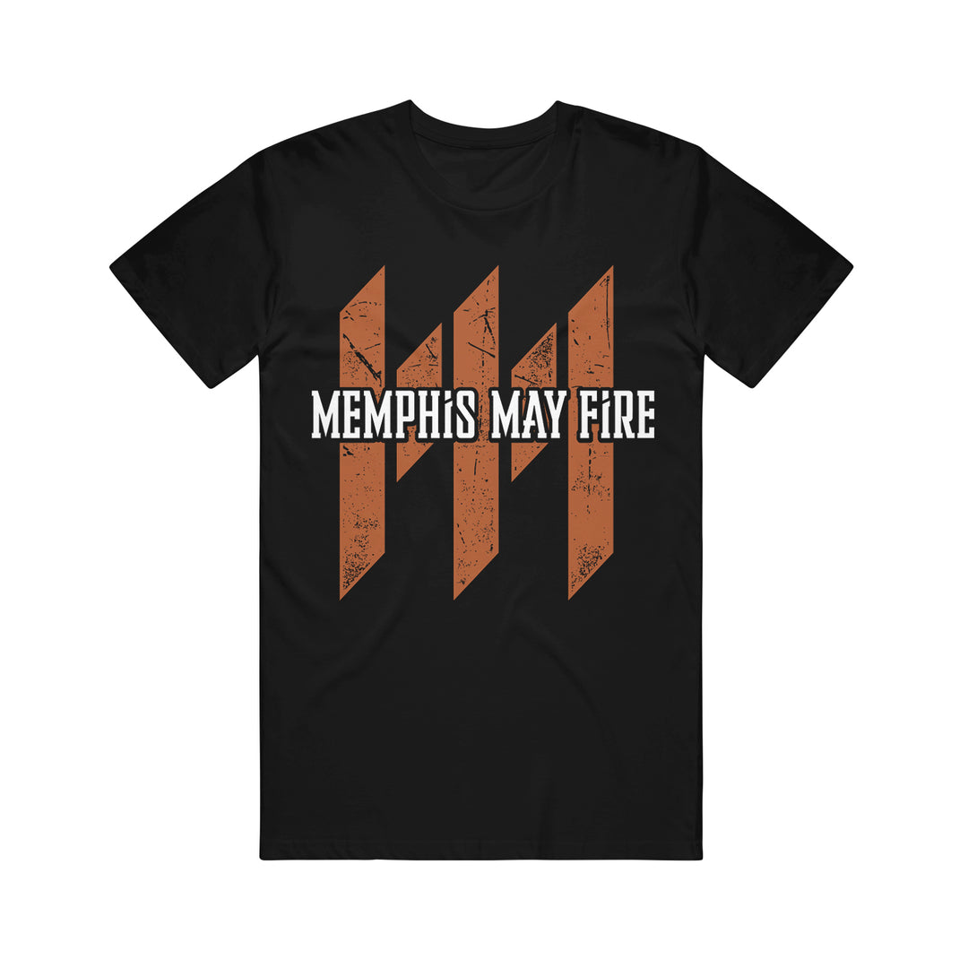 memphis may fire M Logo - Black T-Shirt