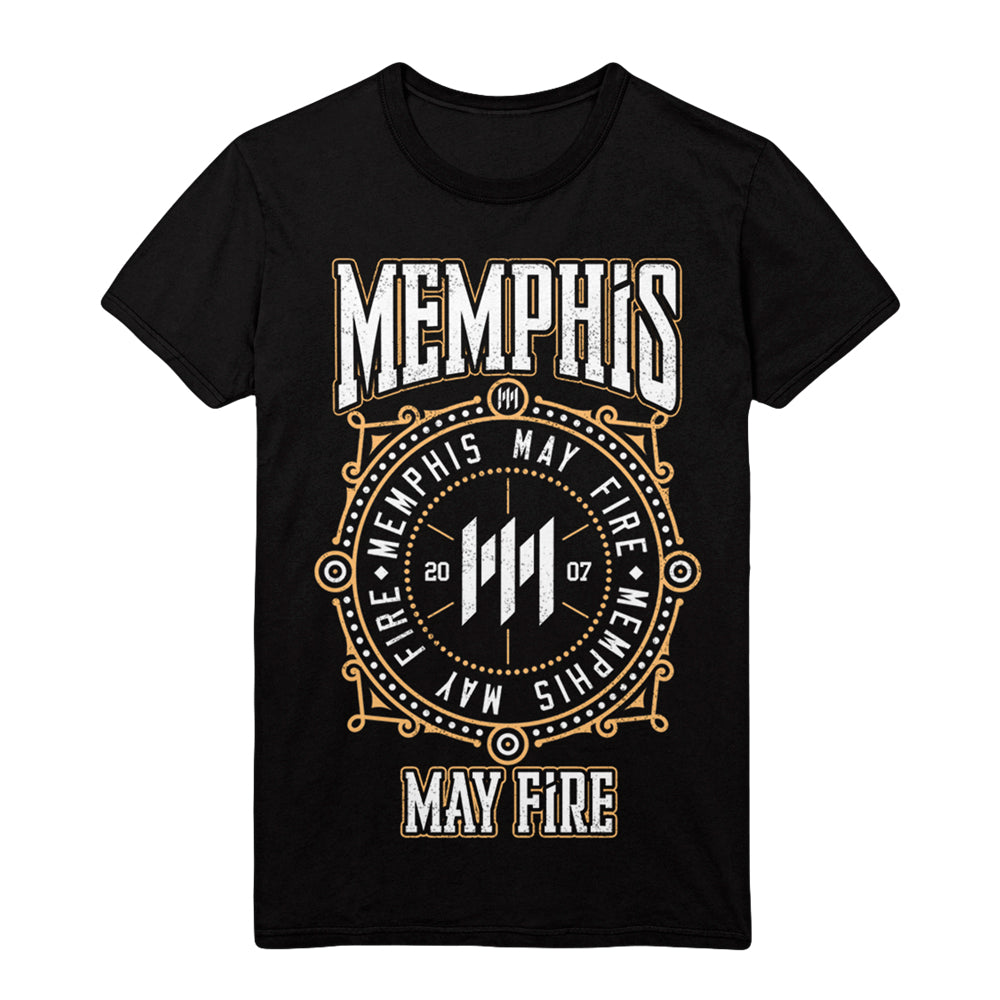 memphis may fire Target - Black T-Shirt