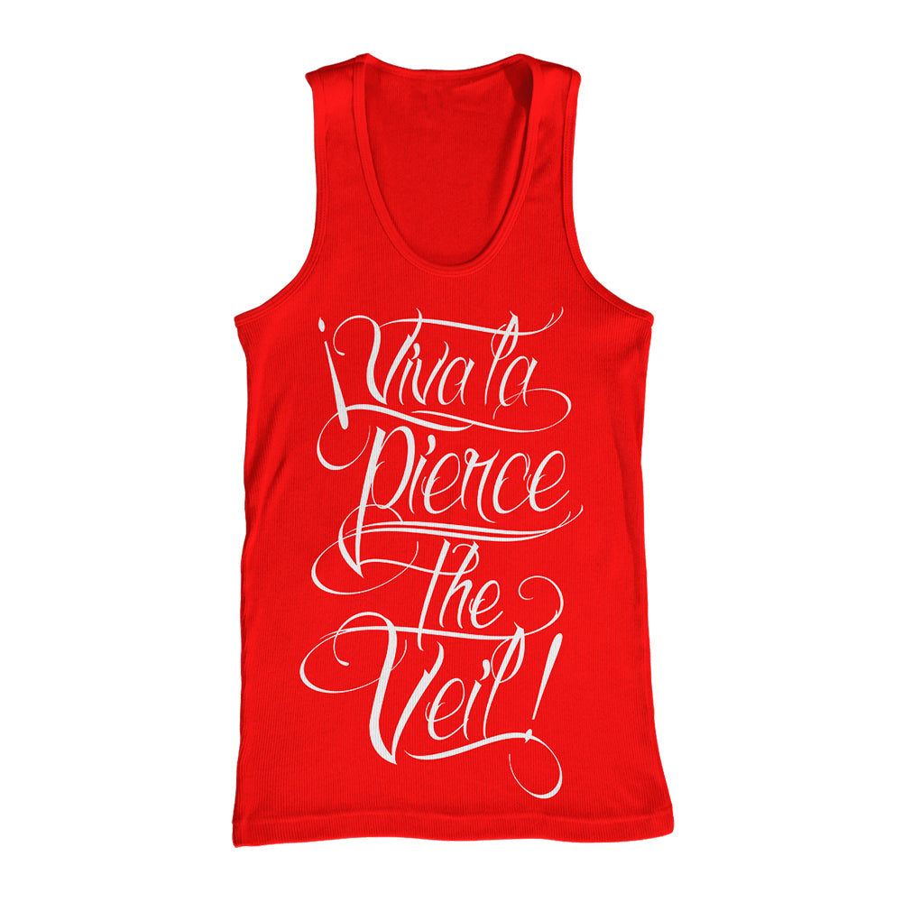 pierce the veil Viva La - Red Tank Top