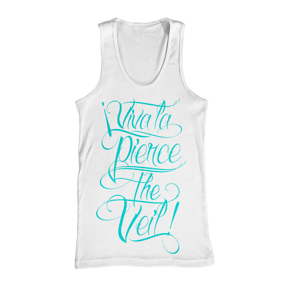 pierce the veil Viva La PTV - White Tank Top