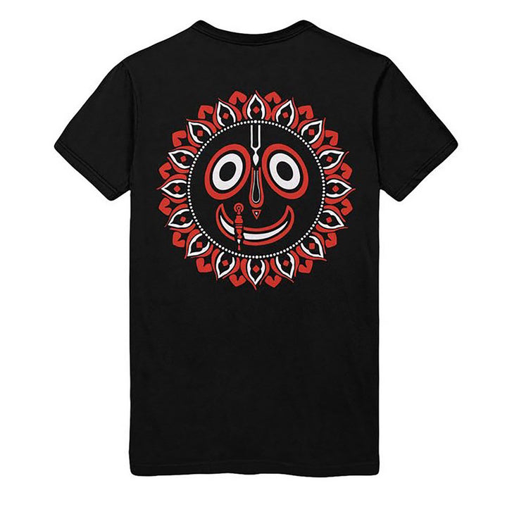 shelter Mantra Black Tee back