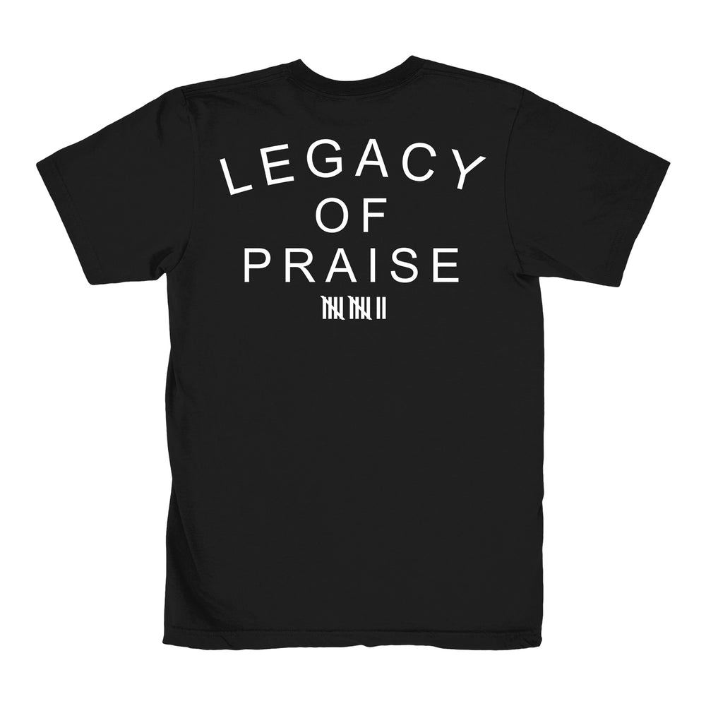 sleeping giant Legacy Of Praise - Black T-Shirt back