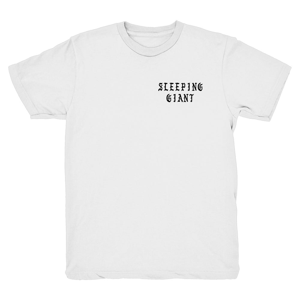 sleeping giant No Sleep - White T-Shirt front