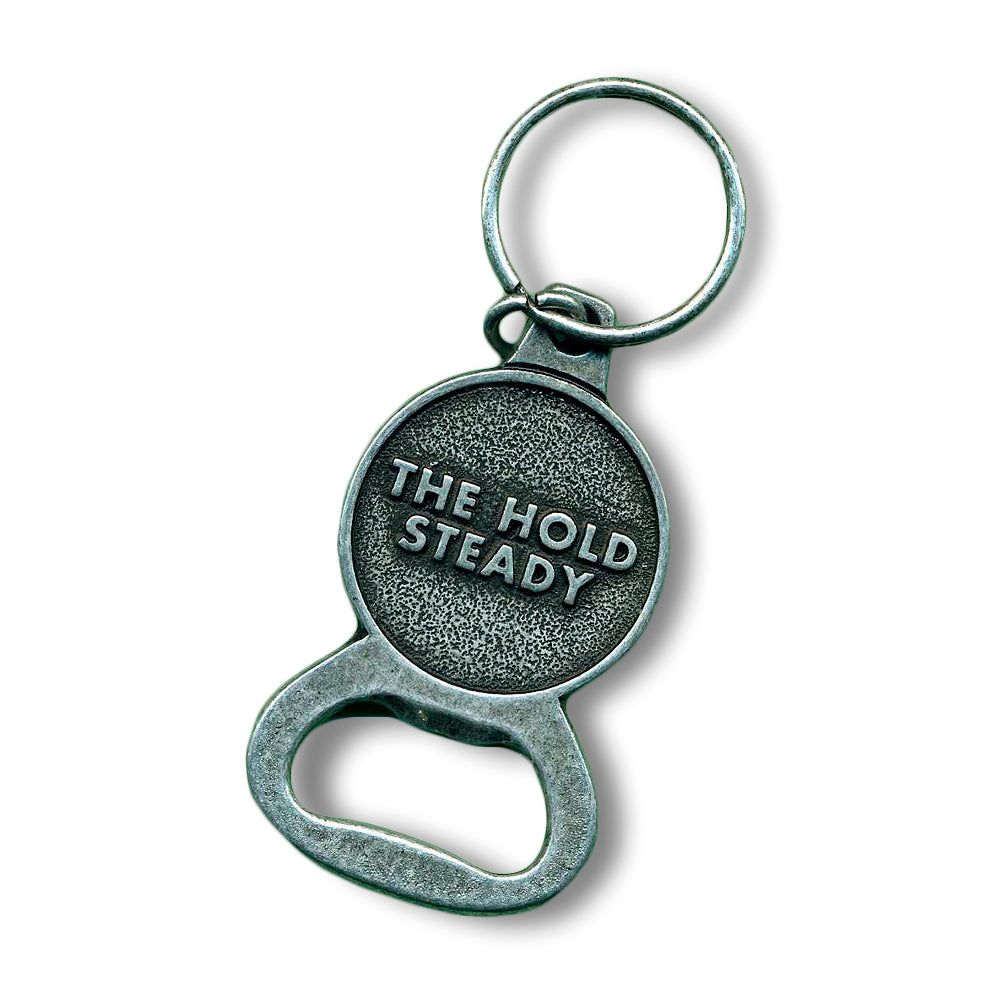 the hold steady Logo - Green Bottle Opener