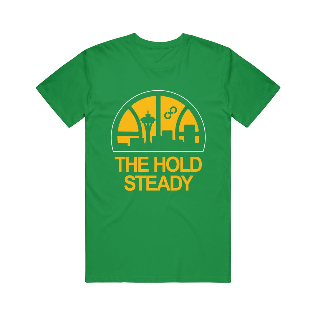 the hold steady Seattle Irish - Green T-Shirt