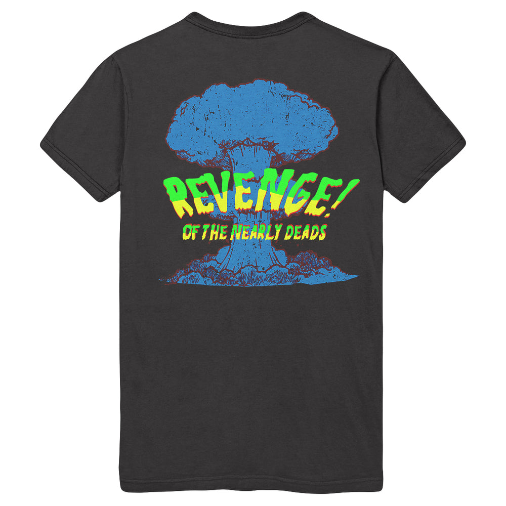 the nearly deads Nuke - Black T-Shirt back