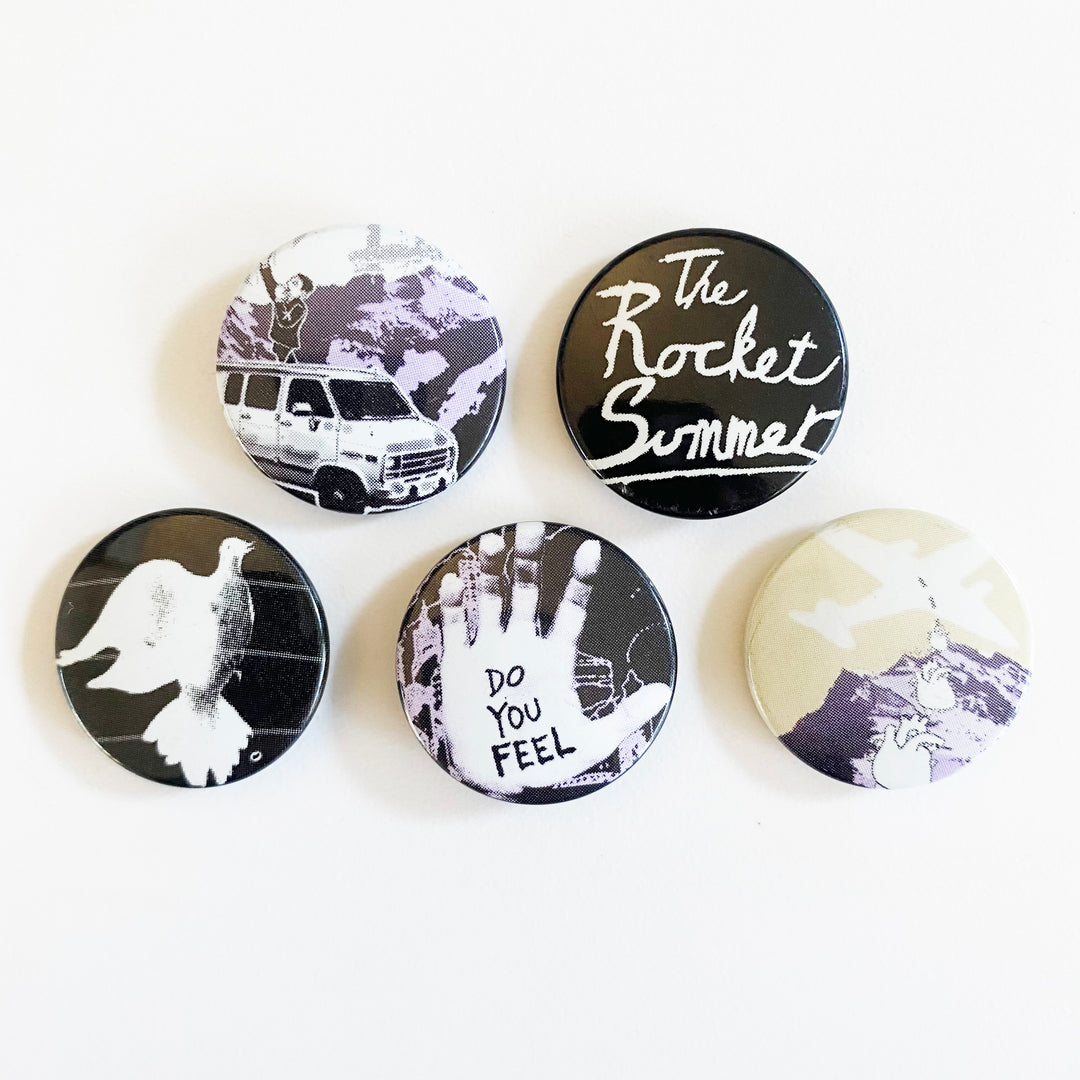 the rocket summer  Do You Feel - Button 5 Pack