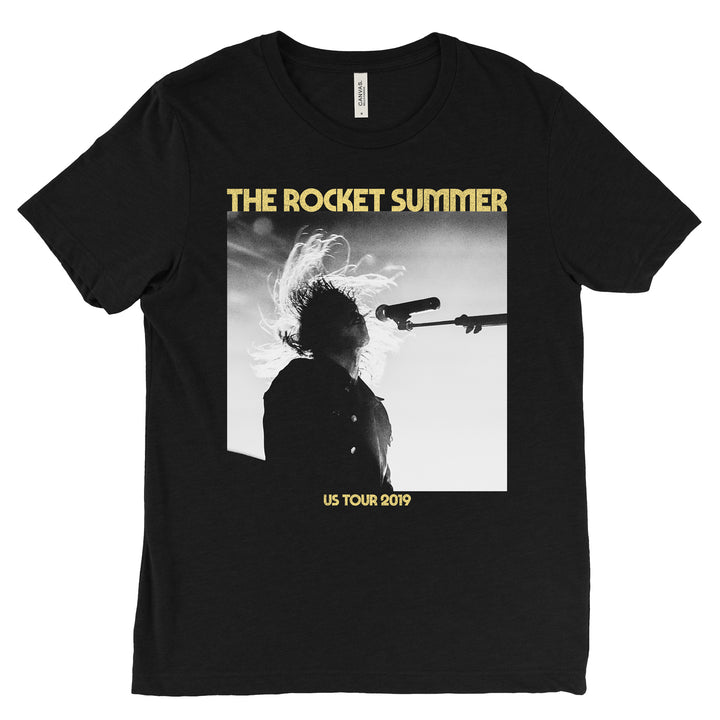 the rocket summer Live US Tour - Black T-Shirt 