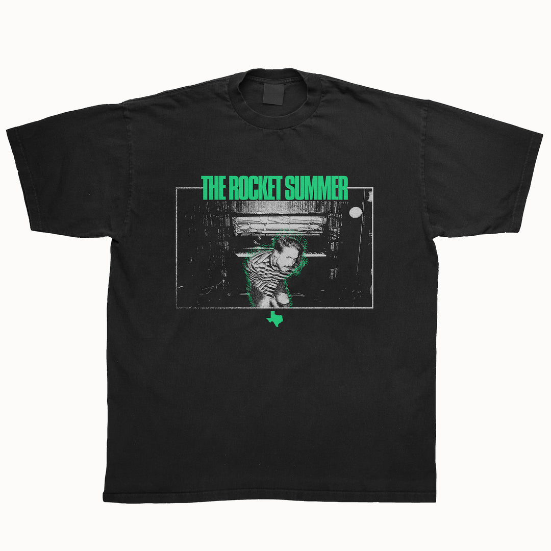 the rocket summer Piano Texas - Black T-Shirt