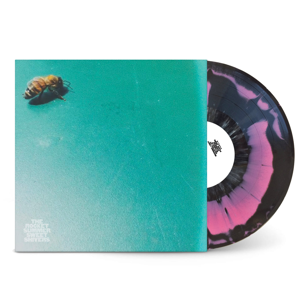 the rocket summer Sweet Shivers - Pink & Black Swirl Vinyl