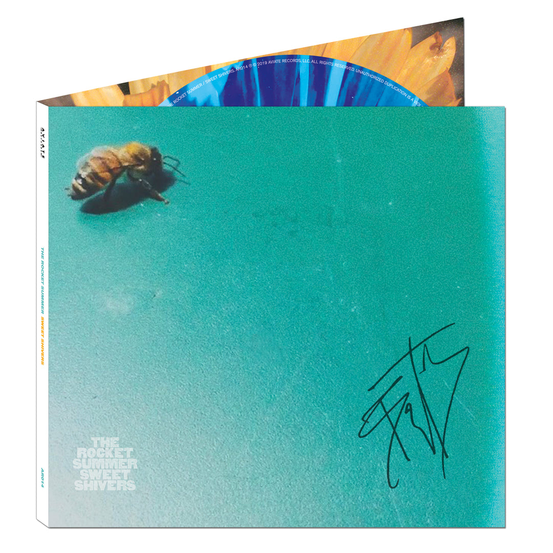 the rocket summer Sweet Shivers - Signed CD