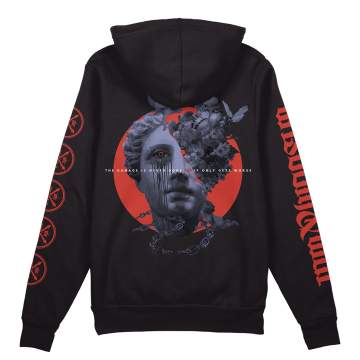 wisdom and war Superior Design - Black Pullover back